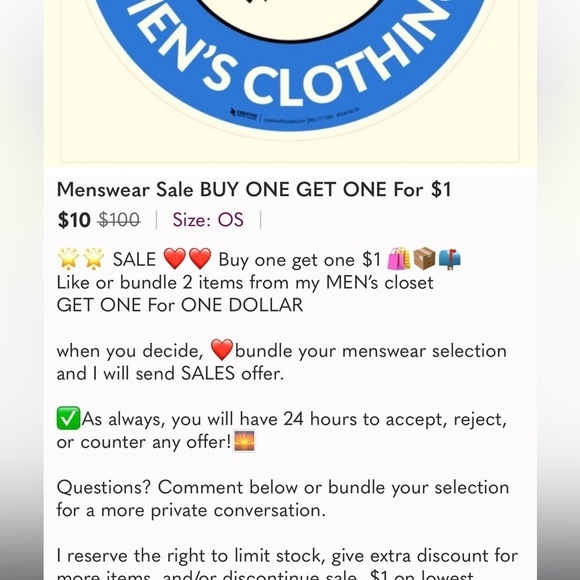 Gold Label Men’s Pinstriped Button Down Collar Shirt Men's L - Picture 9 of 9